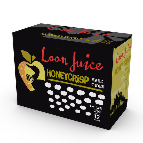 Loon Juice Variety Pack Honeycrisp 12 Pack