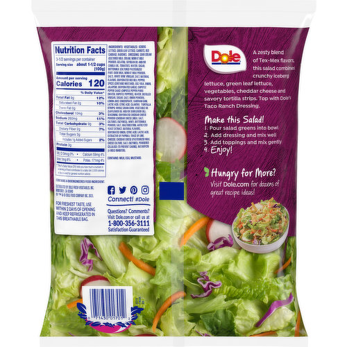 Produce - Packaged Chopped Salad Kit, Southwest at Whole Foods Market