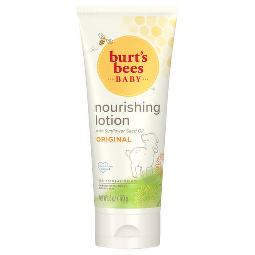 Burt's Bees Baby Nourishing Lotion, Original