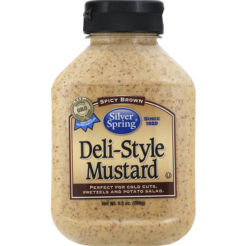 Silver Spring Mustard, Deli-Style, Spicy Brown