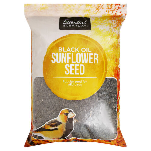 Essential Everyday Wild Bird Seed, Sunflower, Black Oil