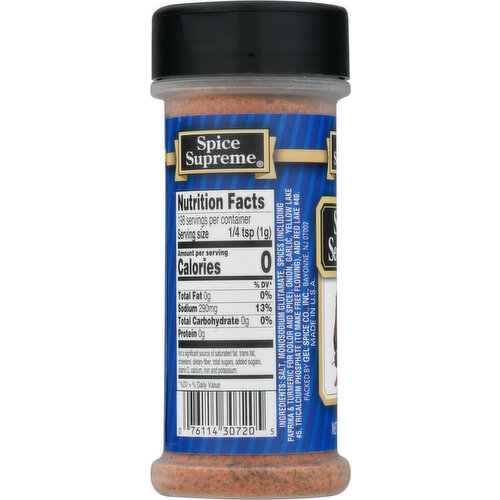 Spice Supreme Ground White Pepper & Fresh USA Made Seasoning