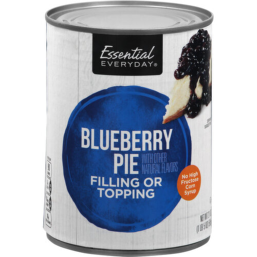 ESSENTIAL EVERYDAY Filling or Topping, Blueberry Pie