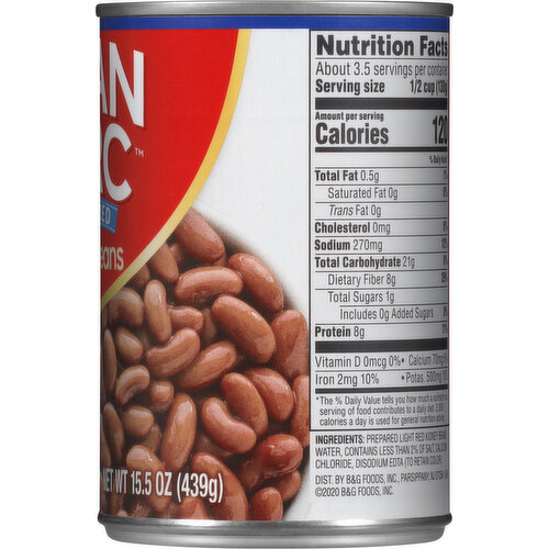 Joan of Arc Kidney Beans, Light Red