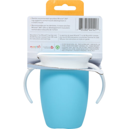 Tasse anti-fuite Miracle 360° Sippy CupMC de Munchkin, 10 oz