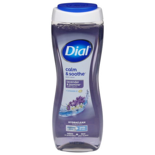 Dial Calm & Soothe Body Wash, Lavender & Jasmine Scent