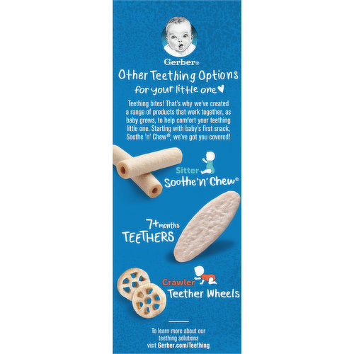 Soothe n chew teething sticks on sale gerber