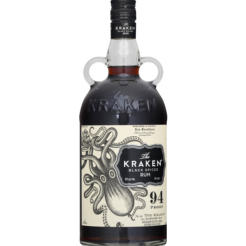 Kraken Black Spiced Rum 47% (1 Liter)