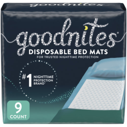 GoodNites Bed Mats, Disposable