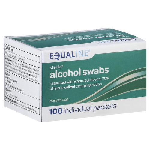 Equaline Alcohol Swabs, Sterile