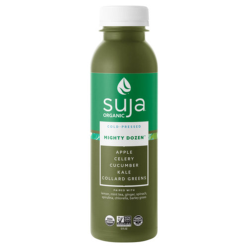 Suja Organic Vegetable & Fruit Juice Drink, Mighty Dozen, Cold-Pressed