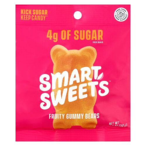 Smart Sweets Gummy Bears, Fruity