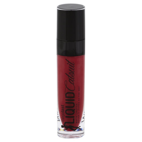 Wet n Wild Megalast Liquid Catsuit  Lipstick, Matte, Behind the Bleachers 957 A