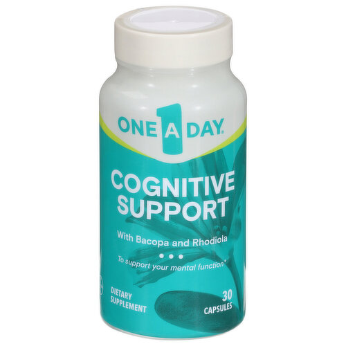 One A Day Cognitive Support, with Bacopa and Rhodiola