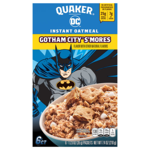 Quaker Instant Oatmeal, Gotham City S'mores