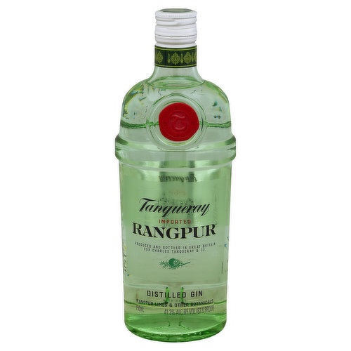 Tanqueray Gin, Distilled, Rangpur
