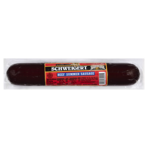 Schweigert Hickory House Summer Sausage, Beef