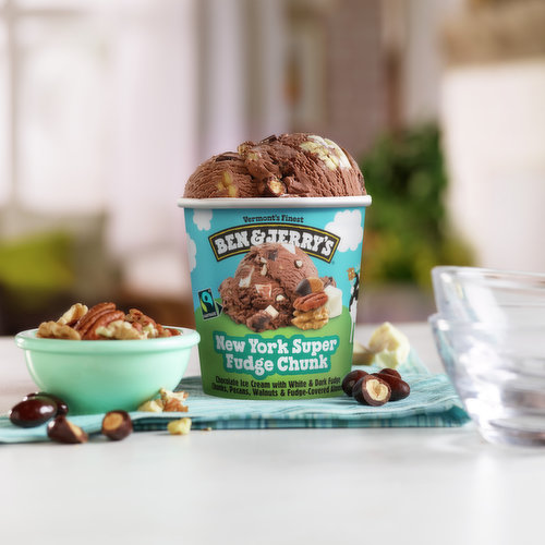 Ben & Jerry's New York Super Fudge Chunk® Chocolate Ice Cream Pint