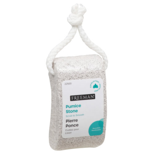 Scrub to smooth. Reusable! Features: Exfoliating pumice stone to soften feet for spa pedicure results at home.