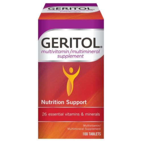 Geritol Nutrition Support, Tablets