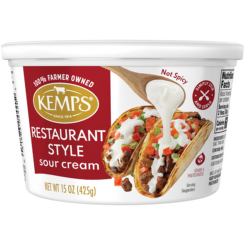 Kemps Restaurant Style Sour Cream