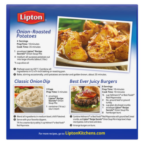 Lipton Recipe Secrets Onion