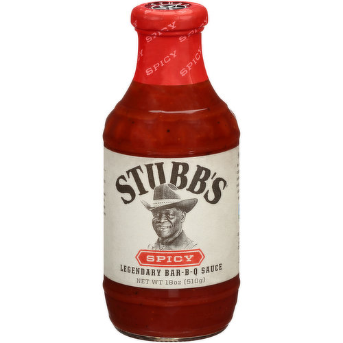 Stubb's Spicy Barbecue Sauce