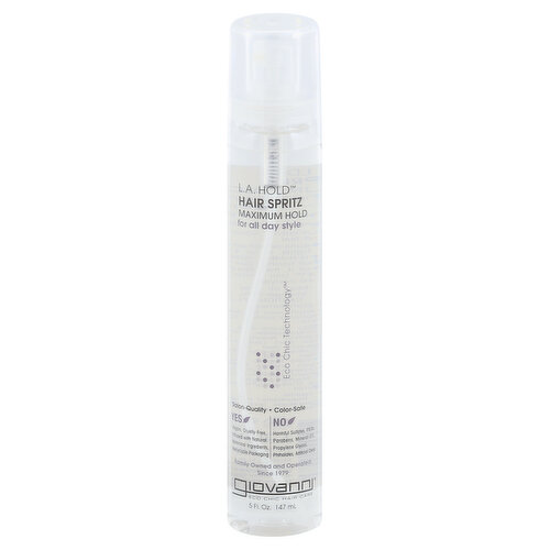 Giovanni L.A. Hold Hair Spritz, Maximum Hold