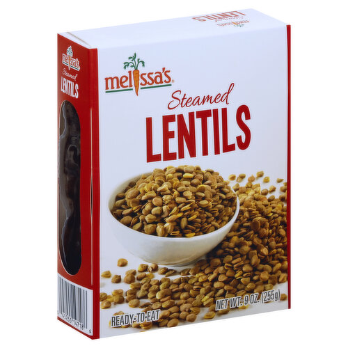 Melissa's Lentils, Steamed