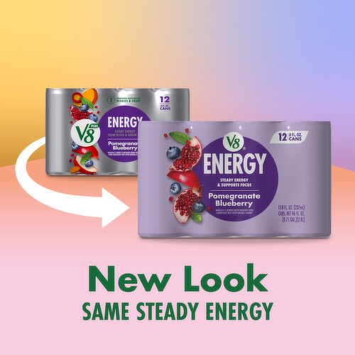 V8® Energy® Pomegranate Blueberry Energy Drink
