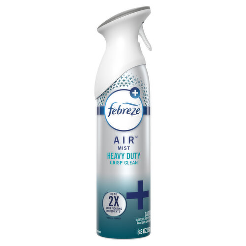 Febreze Air Febreze Air Freshener Spray Odor-Fighting Room Spray HD Crisp Clean, 1ct