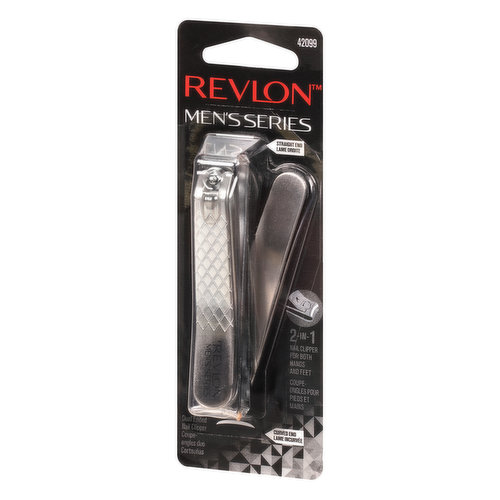 Men's Series™ Dual-Ended Nail Clipper - Revlon