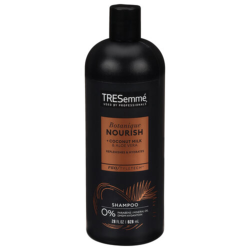 TRESemme Pro Style Tech Shampoo, Botanique Nourish, Coconut Milk & Aloe Vera