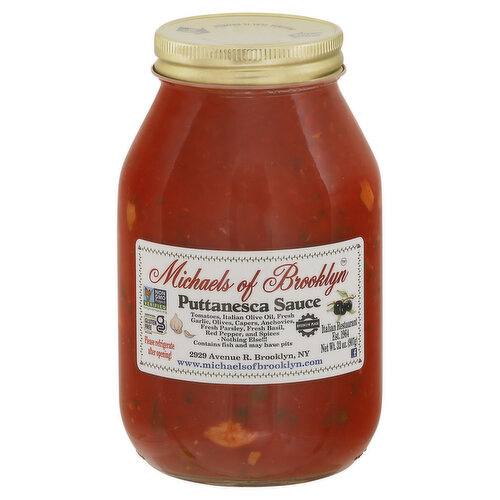 Michaels of Brooklyn Puttanesca Sauce