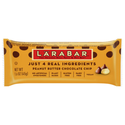 Larabar Fruit & Nut Bar, Peanut Butter Chocolate Chip