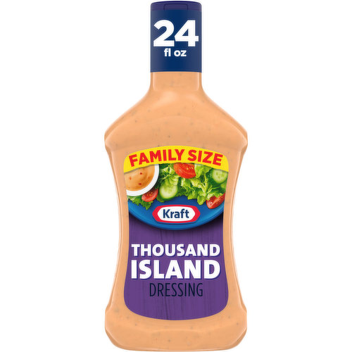 Kraft Thousand Island Salad Dressing Family Size