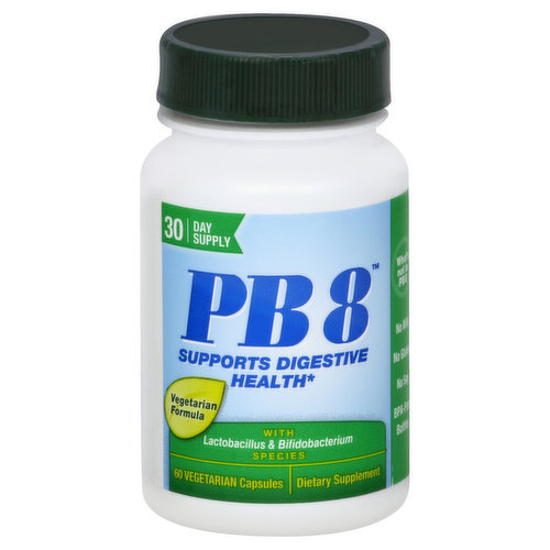PB8 Probiotic, Vegetarian Capsules