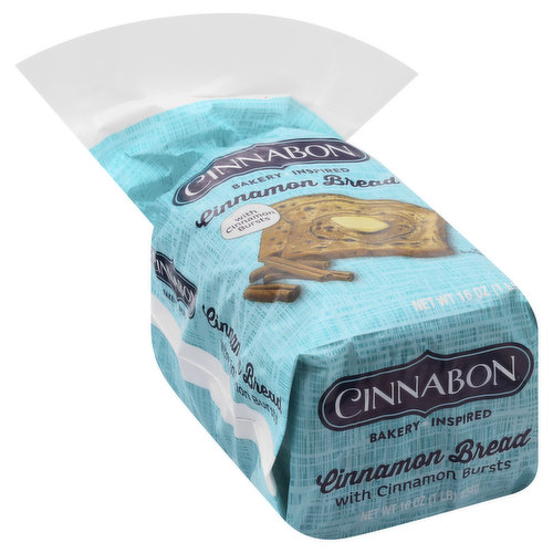 Cinnabon Bread, with Cinnamon Bursts, Cinnamon