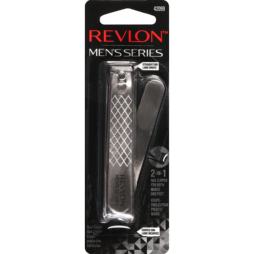 Men's Series™ Dual-Ended Nail Clipper - Revlon