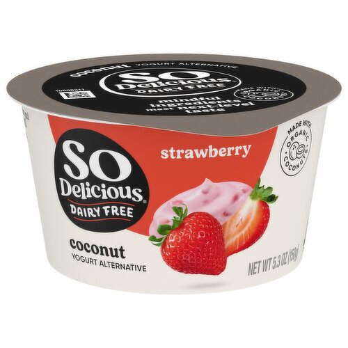 So Delicious Dairy Free Yogurt Alternative, Strawberry, Coconut