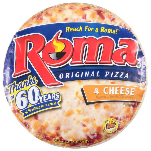 Roma Pizza, 4 Cheese, Original