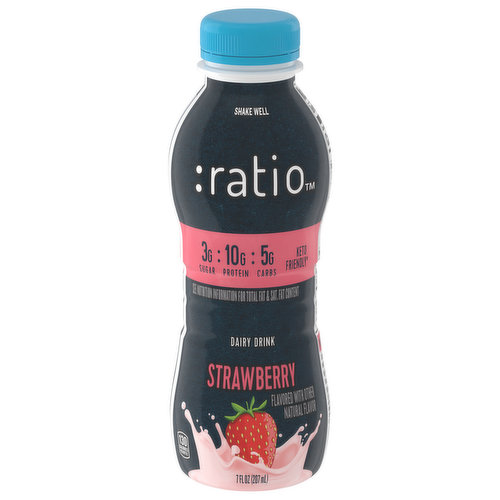 Ratio Dairy Drink, Strawberry
