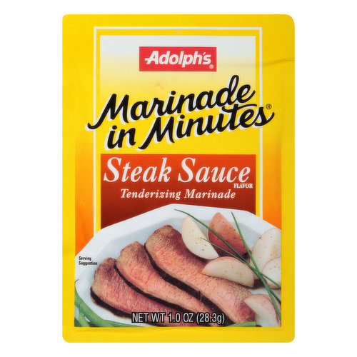 Adolphs Tenderizing Marinade, Steak Sauce Flavor