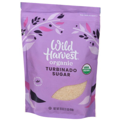 Wild Harvest Sugar, Organic, Turbinado