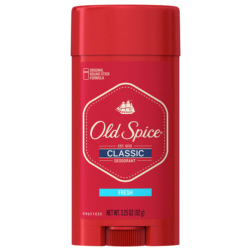 Old Spice Deodorant, Fresh, Classic