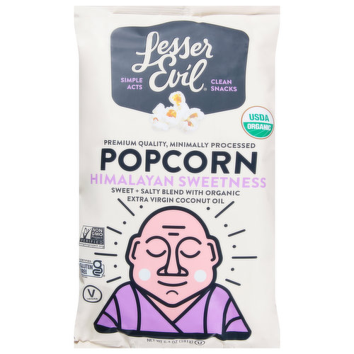 LesserEvil Popcorn, Himalayan Sweetness