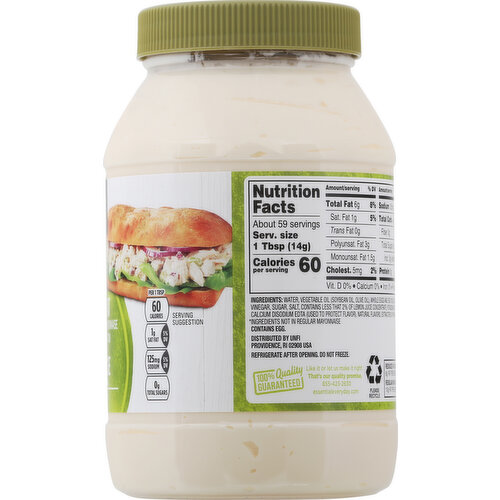 Essential Everyday Mayonnaise with Olive Oil, Reduced Fat