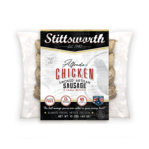 Stittsworth Chicken Alfredo Sausage