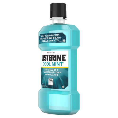 The Breath Co Fresh Breath Oral Rinse Icy Mint 500ml, Toiletries