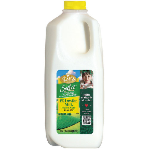 Kemps Select 1% Lowfat Milk